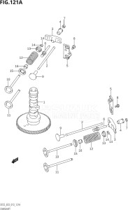 02503F-310001 (2013) 25hp E03-USA (DF25  DF25Q  DF25R) DF25 drawing CAMSHAFT (DF25:E03)