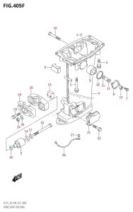 DT25 From 02503K-710001 (P36-)  2017 drawing DRIVE SHAFT HOUSING (DT30R:P40)