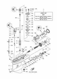 F40GETL drawing LOWER-CASING-x-DRIVE-1