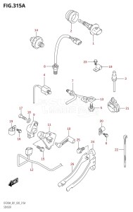 DF200A From 20003F-040001 (E01 E40)  2020 drawing SENSOR