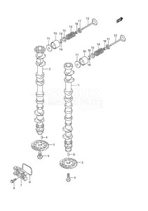 DF 150 drawing Camshaft