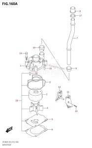 DF150AP From 15003P-810001 (E03)  2018 drawing WATER PUMP