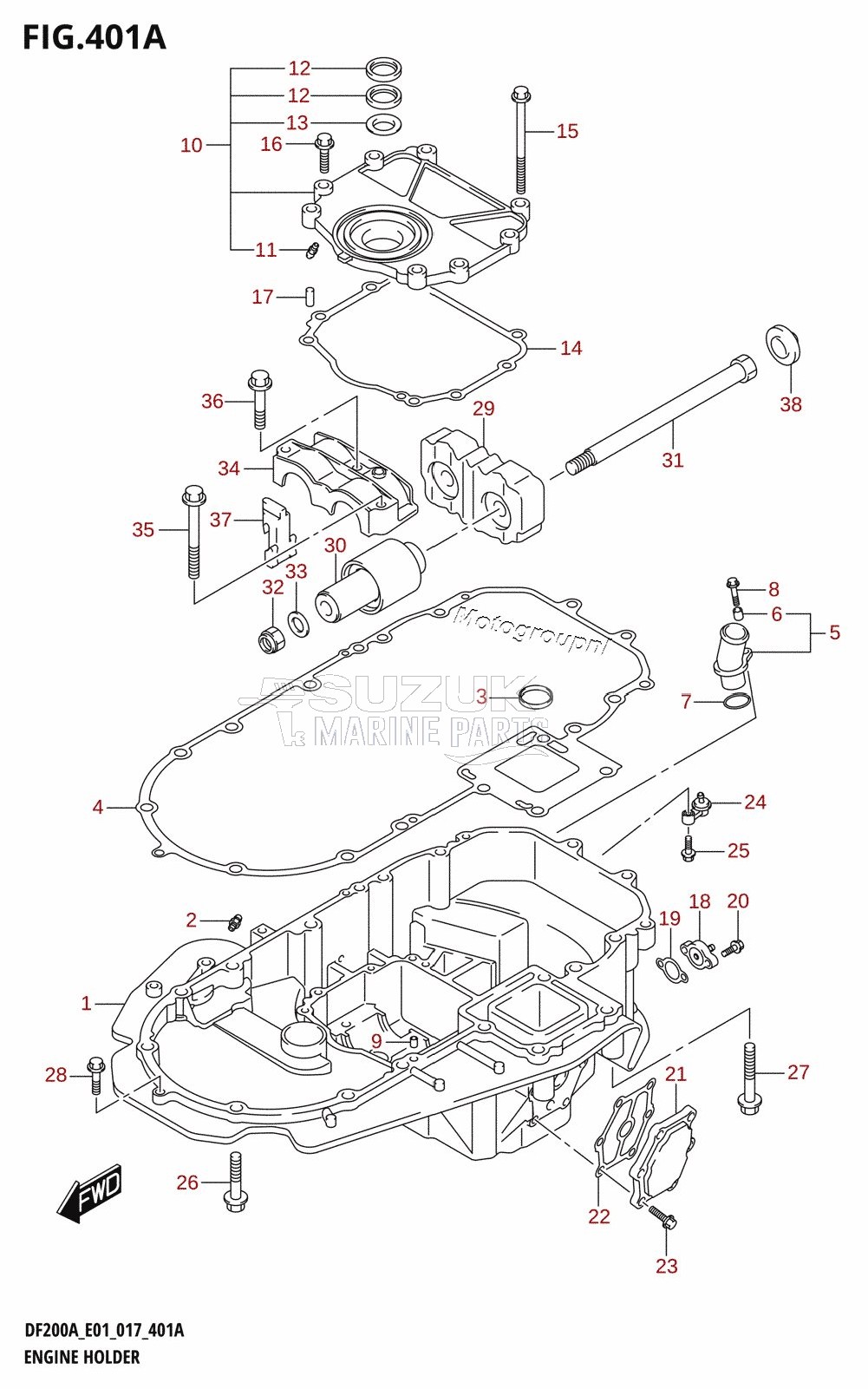 ENGINE HOLDER