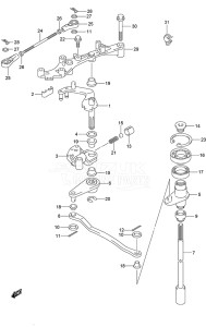 Outboard DF 150 drawing Clutch Shaft (Model: TG/ZG)