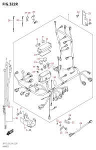 DF175ZG From 17502Z-410001 (E01 E40)  2014 drawing HARNESS (DF175ZG:E01)