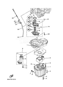 F200AETX drawing VENTILATEUR-DHUILE