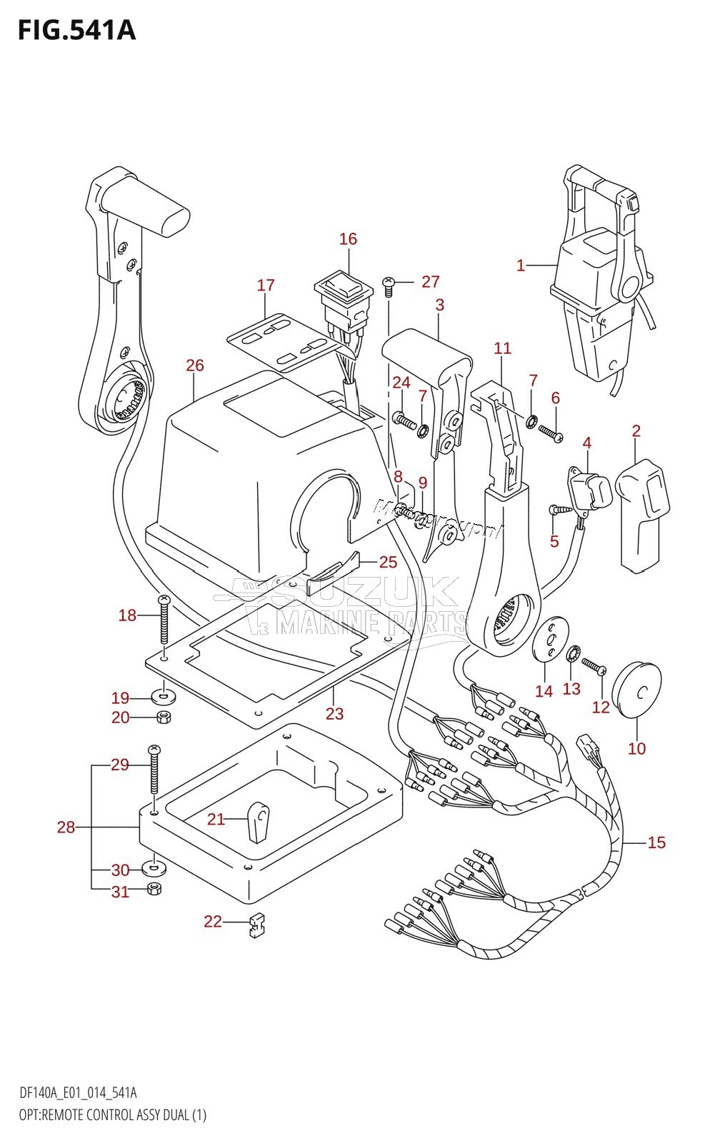 OPT:REMOTE CONTROL ASSY DUAL (1)