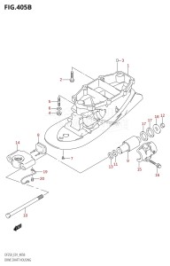 DF225T From 22501F-980001 (E01 E40)  2009 drawing DRIVE SHAFT HOUSING (L-TRANSOM)