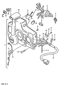 DT60 From 06001-401001 ()  1984 drawing REMOTE CONTROL