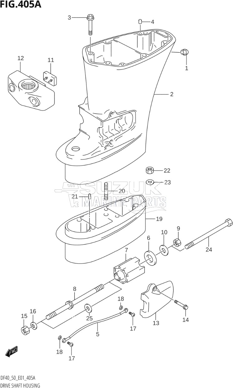 DRIVE SHAFT HOUSING