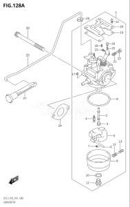 00252F-410001 (2014) 2.5hp P03-U.S.A (DF2.5) DF2.5 drawing CARBURETOR