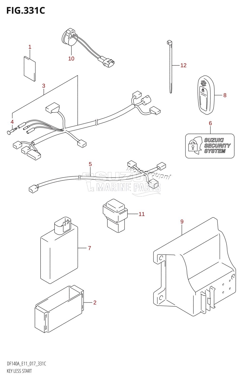 KEY LESS START (DF140AT:E11)