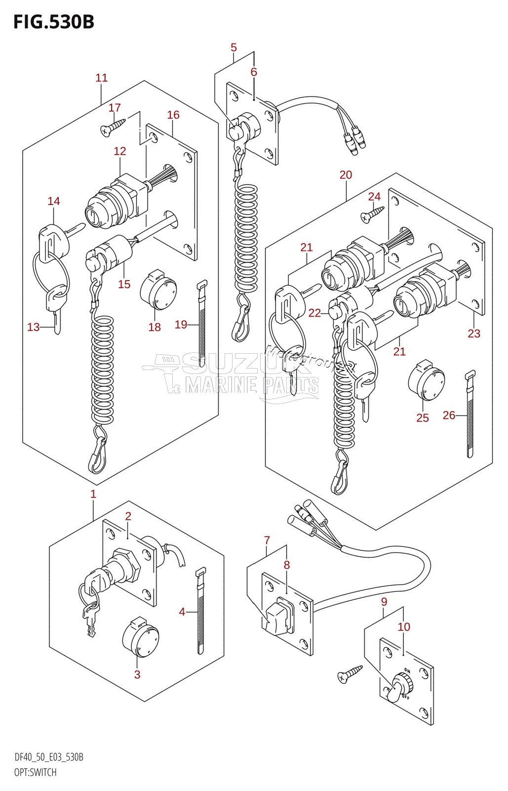 OPT:SWITCH (K5,K6,K7,K8,K9,K10)