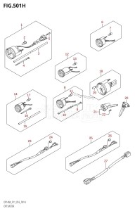 DF140AZ From 14003Z-610001 (E11 E40)  2016 drawing OPT:METER (DF140AZ:E11)