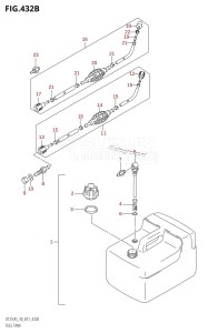 DT25 From 02501K-880001 (E36)  2008 drawing FUEL TANK