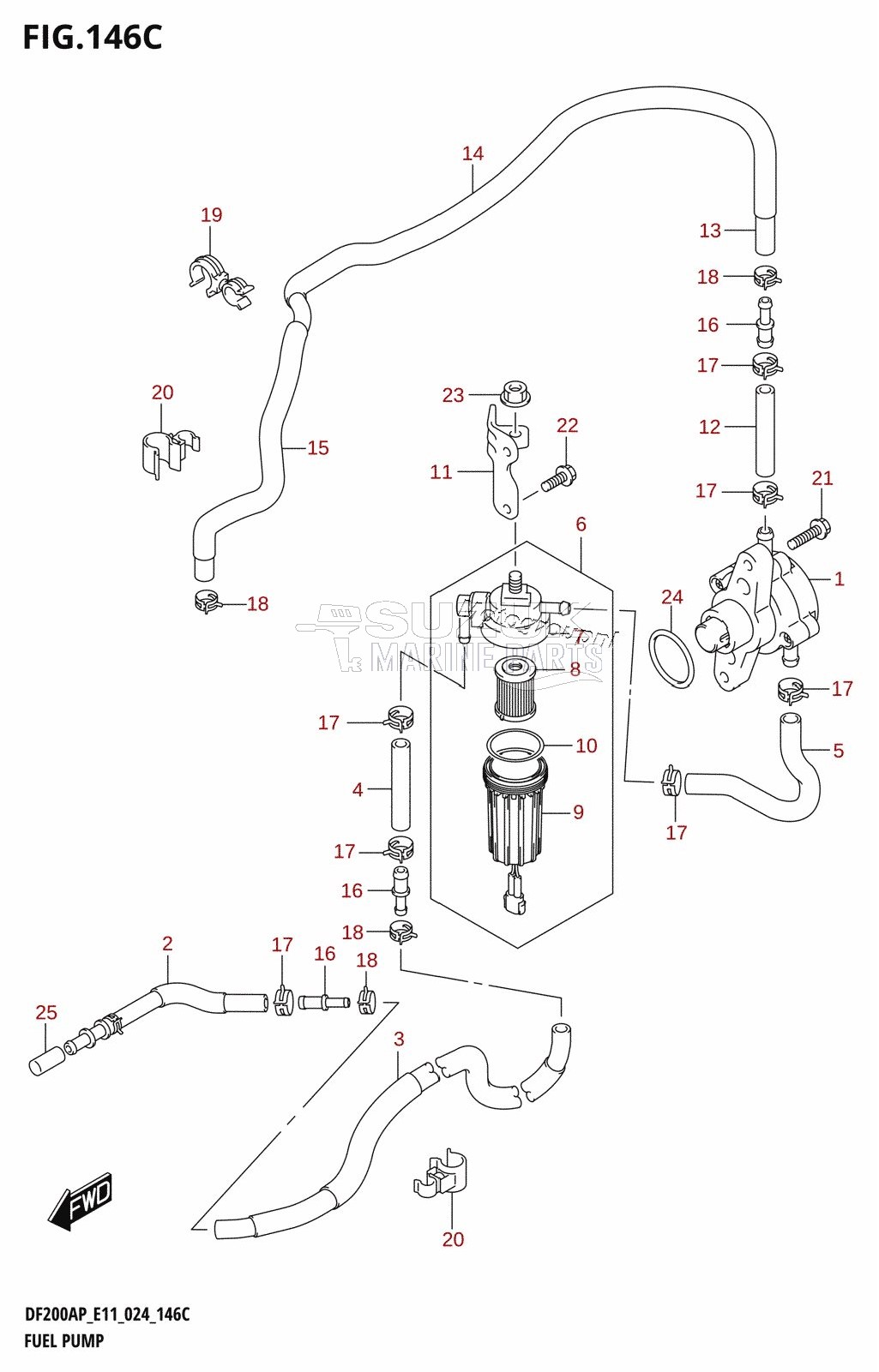 FUEL PUMP (E40)