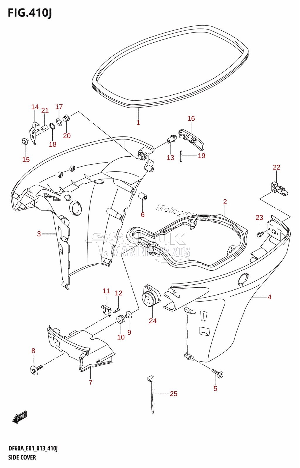 SIDE COVER (DF60AQH:E01)