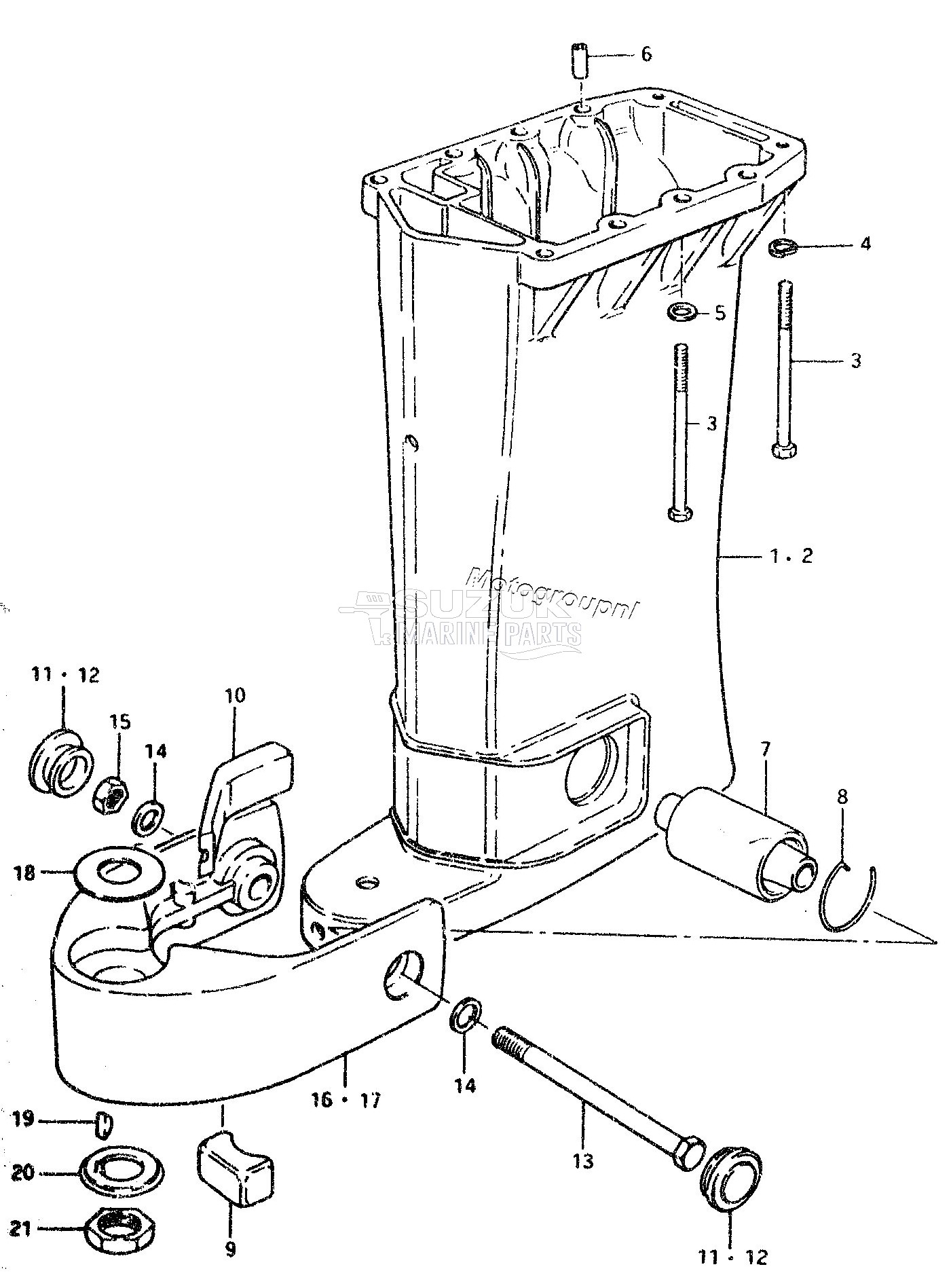 DRIVESHAFT HOUSING