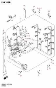 DF250ASS From 25001N-340001 (E03)  2023 drawing HARNESS (DF250ATSS)