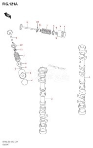 DF100A From 10003F-510001 (E01)  2015 drawing CAMSHAFT