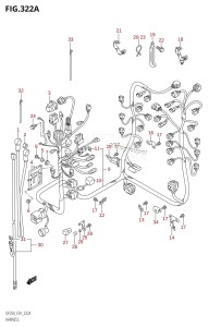 DF225Z From 22501Z-421001 (E01)  2004 drawing HARNESS