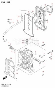 DF50A From 05004F-510001 (E03)  2015 drawing CYLINDER HEAD (DF60AVT:E03)