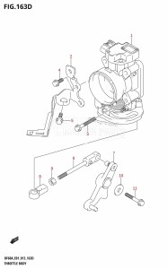 DF60A From 06002F-310001 (E01 E40)  2013 drawing THROTTLE BODY (DF40ATH:E01)