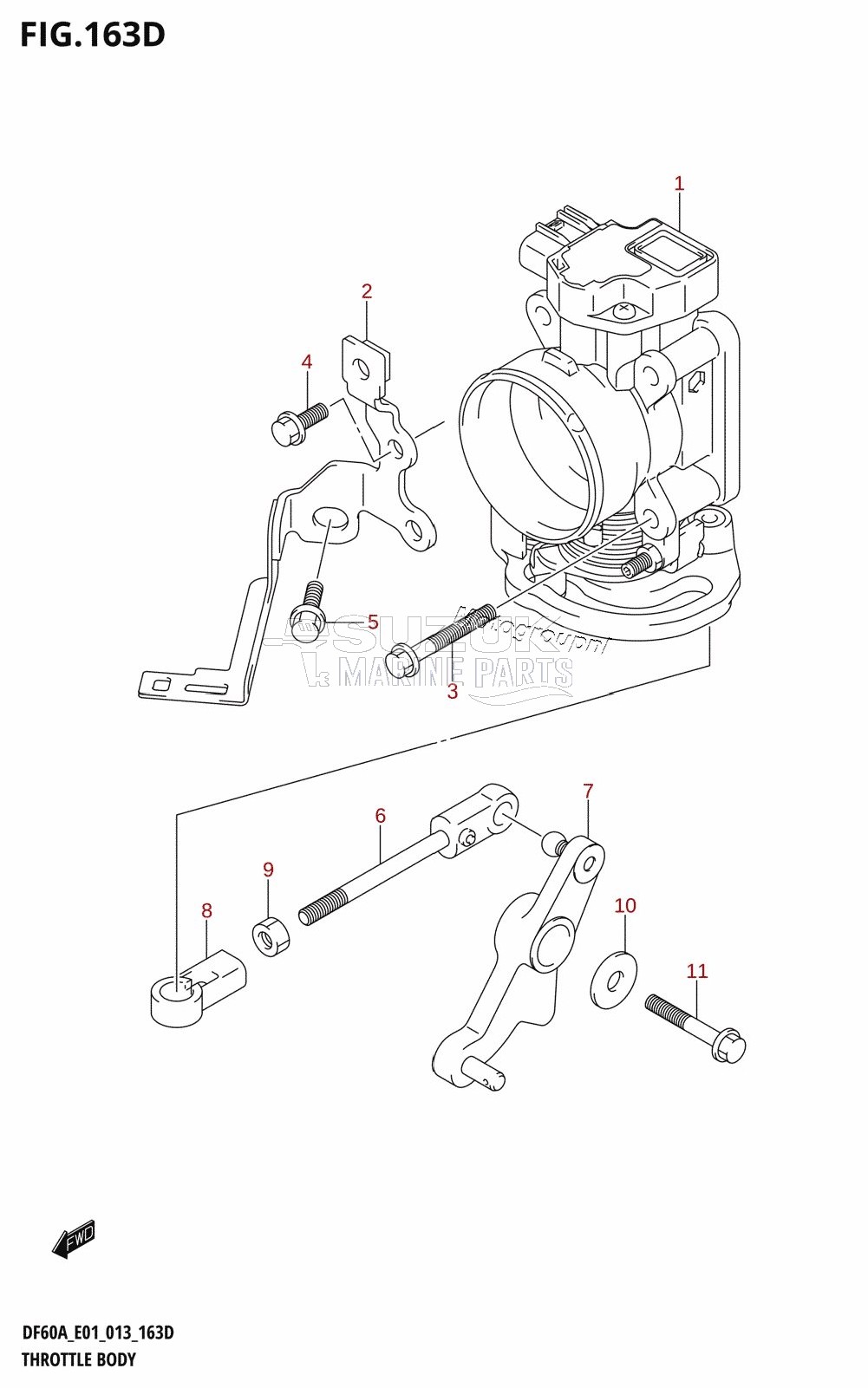 THROTTLE BODY (DF40ATH:E01)