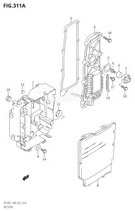 DF140Z From 14001Z-251001 (E03)  2002 drawing RECTIFIER