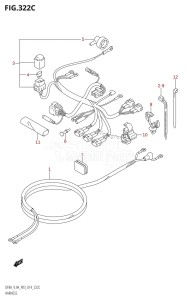 DF9.9A From 00994F-410001 (P03)  2014 drawing HARNESS (DF9.9A:P03)