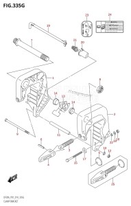 DF20A From 02002F-410001 (P01)  2014 drawing CLAMP BRACKET (DF20A:P01)