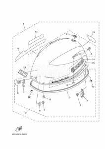 F20DETL drawing FAIRING-UPPER