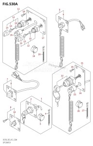 DF250ST From 25004F-210001 (E03)  2012 drawing OPT:SWITCH