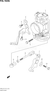 04004F-410001 (2014) 40hp E34-Italy (DF40AST) DF40A drawing THROTTLE BODY (DF60A:E01)