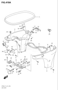 07003F-140001 (2021) 70hp E11 E40-Gen. Export 1-and 2 (DF70AT  DF70AT   DF70ATH  DF70ATH   DF70ATH) DF70A drawing SIDE COVER (DF70A,DF80A,DF90A,DF100B)