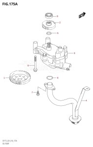 DF175T From 17502F-610001 (E01 E40)  2016 drawing OIL PUMP