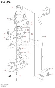 DF6 From 00601F-371001 (P03)  2003 drawing WATER PUMP (K3,K4)