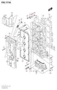 DF150 From 15002F-510001 (E03)  2015 drawing CYLINDER HEAD (DF150T:E03)