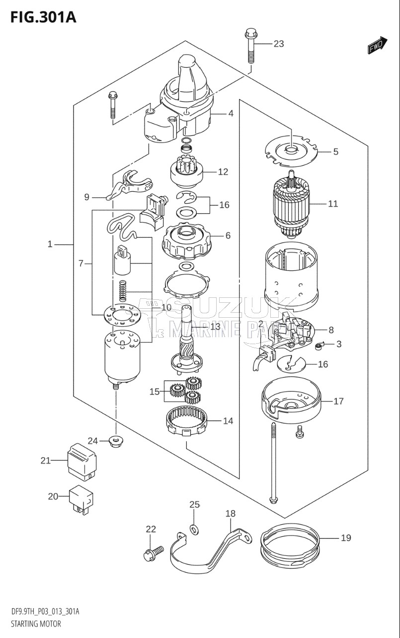 STARTING MOTOR