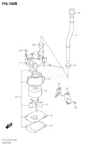 DF150ZG From 15002Z-510001 (E03)  2015 drawing WATER PUMP (DF150TG:E03)