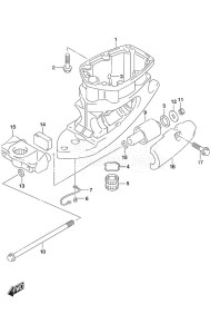 DF 115A drawing Drive Shaft Housing