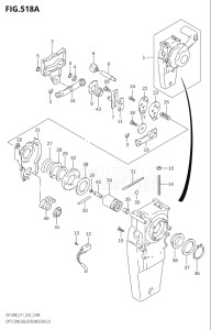 11506Z-340001 (2023) 115hp E11 E40-Gen. Export 1-and 2 (DF115BZ) DF115BZ drawing OPT:CONCEALED REMOCON (2)