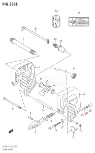 DF9.9B From 00995F-310001 (P01)  2013 drawing CLAMP BRACKET (DF20A:P01)