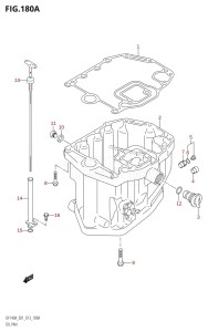 DF140A From 14003F-310001 (E01 E40)  2013 drawing OIL PAN