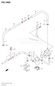 DF175Z From 17502Z-210001 (E03)  2012 drawing FUEL PUMP (DF175Z:E03)