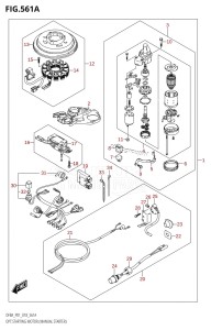 DF9.9A From 00994F-240001 (P01)  2022 drawing OPT:STARTING MOTOR (MANUAL STARTER)