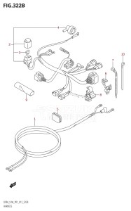 DF8A From 00801F-310001 (P01)  2013 drawing HARNESS (DF8AR:P01)