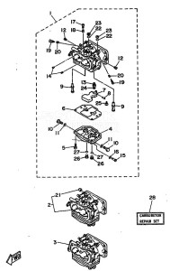 200AETO drawing CARBURETOR