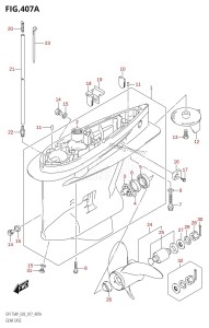 DF150AP From 15003P-710001 (E03)  2017 drawing GEAR CASE (DF150AP:E03)