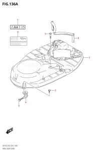 DF250Z From 25003Z-040001 (E03)  2020 drawing RING GEAR COVER